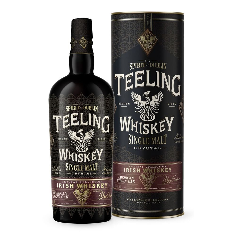 TEELING SINGLE MALT CRYSTAL AMERICAN OAK 70CL