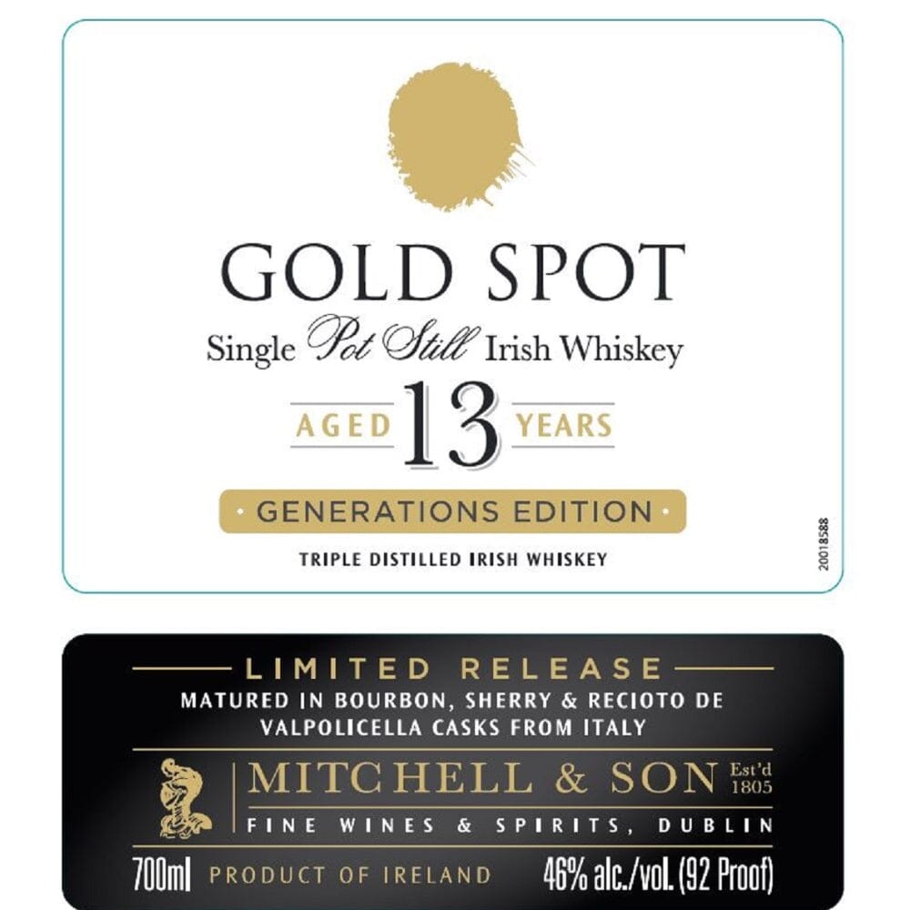 GOLD SPOT 13 YR 70CL