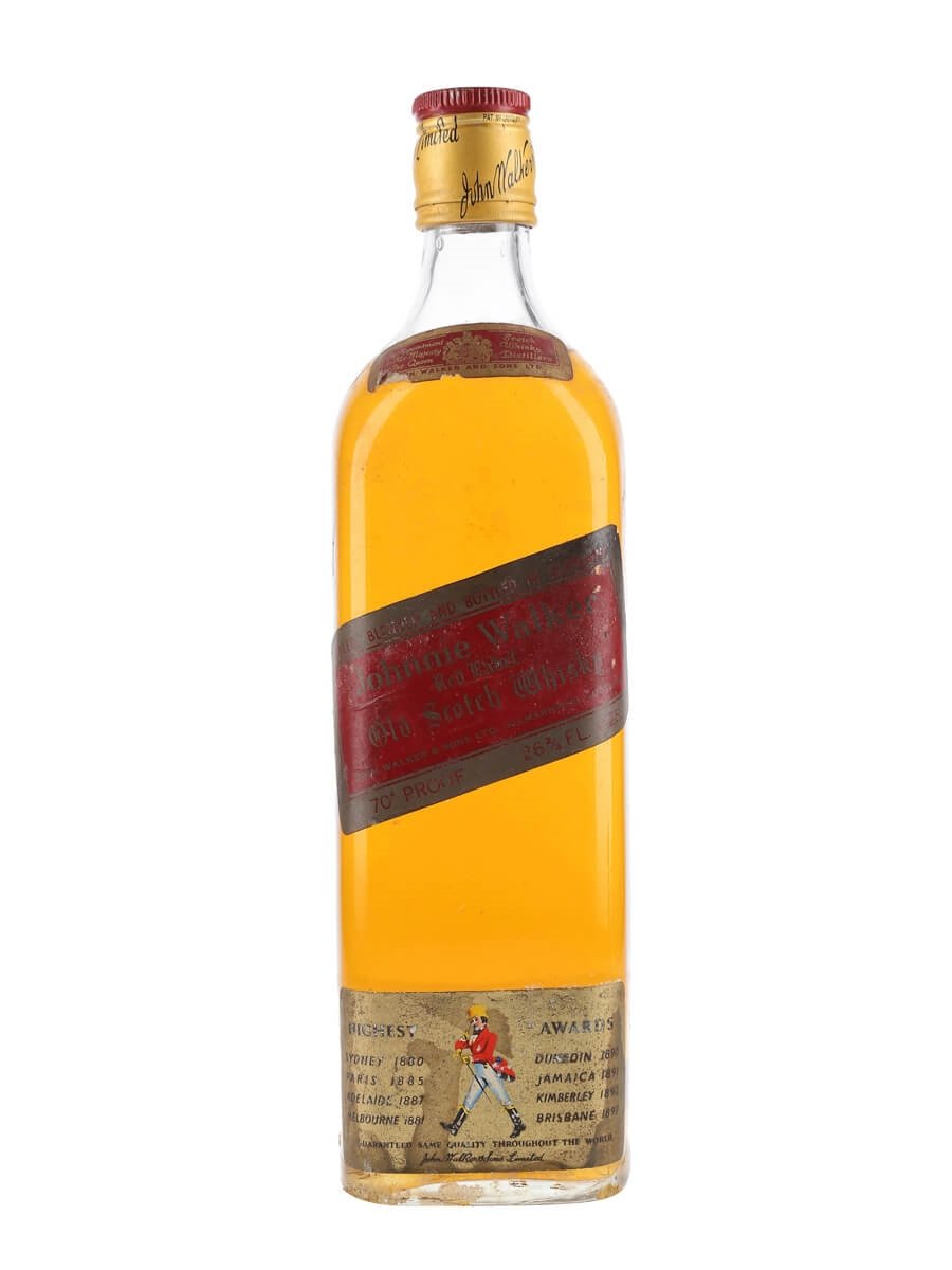 JOHNNIE WALKER RED 70CL (OLD LABEL)